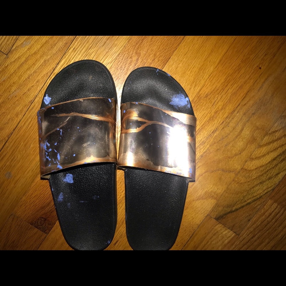 Gold slides